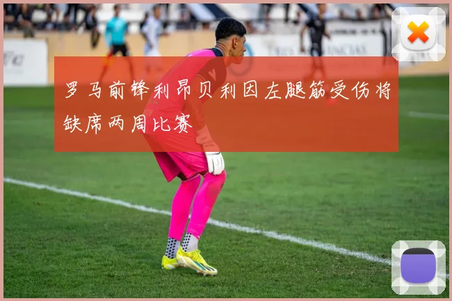 罗马前锋利昂贝利因左腿筋受伤将缺席两周比赛